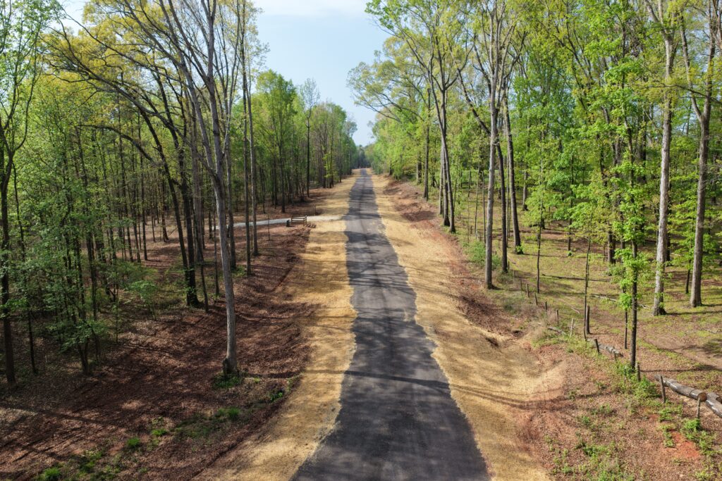paved road